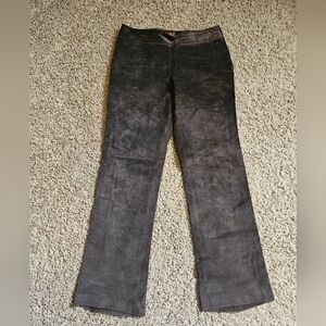 Danier Suede Bootcut Pants